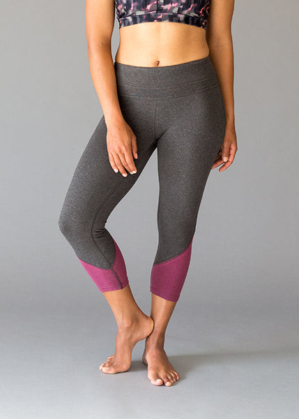 Colour Block CropsBottoms- Stretchery