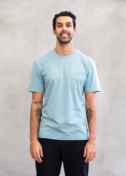 Relaxed Pocket Crew Neck TeeT-shirts- Stretchery