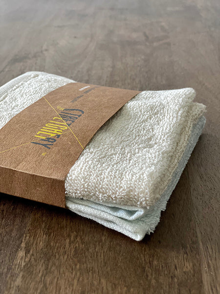 Organic Yoga Hand Towel/Ivory
